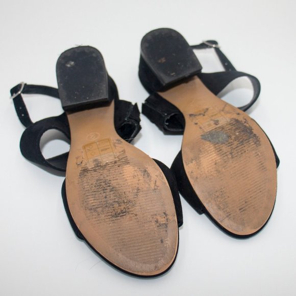 Dolce Vita "Lorne" Black Sandals Size 2 - Picture 5 of 5